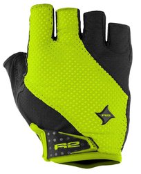 Rukavice R2 ATR37C RIBBON - S, neon yellow/black