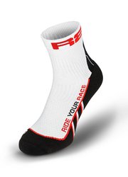 Ponožky R2 SALSA ATS13A - M, white/black/red