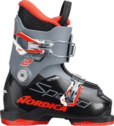 Lyžiarske topánky Nordica SPEEDMACHINE J 2 - 165, black/anthracite/red