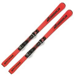 Lyže Nordica SPITFIRE 74 DC FDT+TPX 12 - 160, red/anthrazite