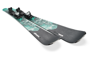 Lyže Nordica WILD BELLE DC 84+TP2 LT11 FDT - 162, black/teal