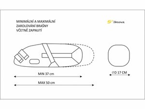 Taška pod sedlo malá 603