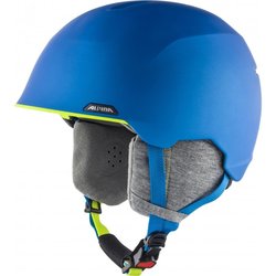 Helma ALPINA ALBONA - 53-57, matte blue/neon yellow