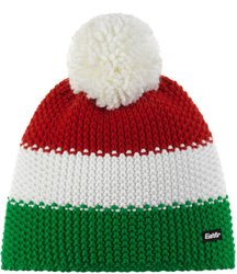 Čiapka EISBÄR Star Pompon MÜ kids - green/white/red