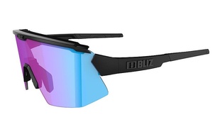 Okuliare BLIZ BREEZE NANO OPTICS - NLM BLACK VIOL. - blue multi nordic light/brown silver mirror