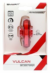 Blikačka zadná SMART Vulcan USB s 28ks integrovaných LED