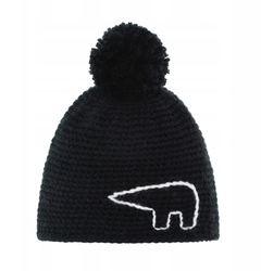 Čiapka EISBÄR Jay Pompon MÜ kids - 55, black