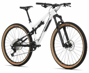 Bicykel Rock Machine Blizzard XCM 70-29 White/black/silver - L, gloss white/black/silver