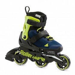 Korčule Rollerblade MICROBLADE 3WD - 210, blue royal/lime