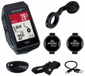 Computer SIGMA Rox 11.1 Evo GPS čierny SET - black