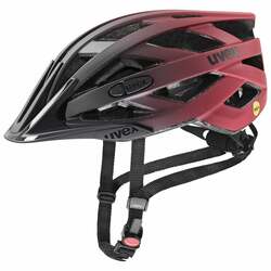 Prilba UVEX I-VO CC MIPS Black/Red - 52-57, black/red