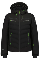 Pánska lyžiarska bunda ICEPEAK EASTLAND - 48, black