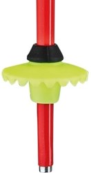 Palice LEKI RACING KIDS - 100, fluorescent red/black/neon yellow