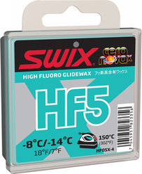 Vosk Swix sklzný HF05 vysoko fluo. 40g -8/-14c