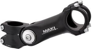 Nastaviteľný predstavec MAX1 125/60°/31,8 mm čierny