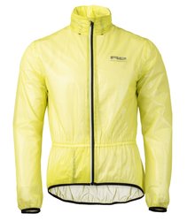 Cyklistická Bunda R2 SURLY - M, transparent neon yellow