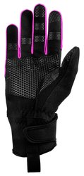 Rukavice RELAX BLIZZARD - 6, black/pink