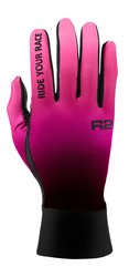 Rukavice RELAX LIGERO - 6, black/neon pink