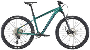 Bicykel KONA CINDER CONE 27,5 - XL, gloss metallic jeep green/mate black forest/yellow