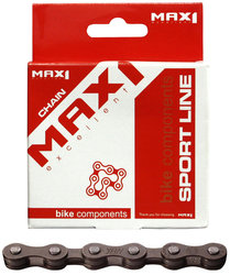 Reťaz MAX1 5,6 speed, hnedá, 116L - brown