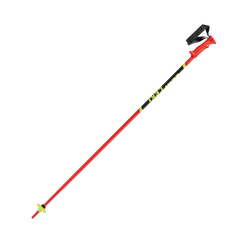 Palice LEKI RACING KIDS - 95, fluorescent red/black/neon yellow