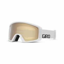 Okuliare GIRO SEMI - WHITE WORDMARK AMBER