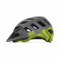 Prilba GIRO RADIX - L, mat metalic black lime