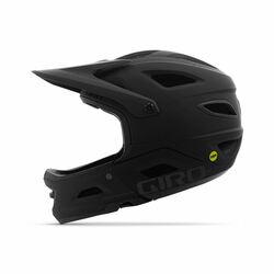 Prilba GIRO SWITCHBLADE MIPS - M, matte black/glos black