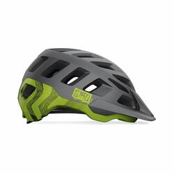 Prilba GIRO RADIX - L, mat metalic black lime