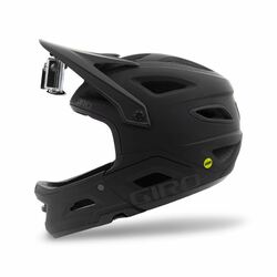 Prilba GIRO SWITCHBLADE MIPS - M, matte black/glos black