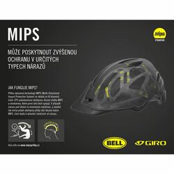 Prilba GIRO SWITCHBLADE MIPS - M, matte black/glos black