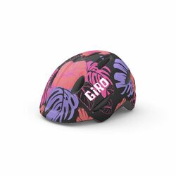 Prilba GIRO SCAMP mat black floral - 45-49, mat black floral