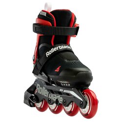 Korčule Rollerblade MICROBLADE FREE - 175, black/red