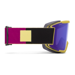 Okuliare SMITH SQUAD - BRASS COLORBLOCK - CHROMAPOP EVERYDAY VIOLET MIRROR,