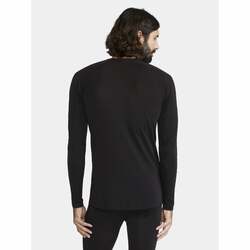 Tričko CRAFT ADV Wool Merino RN LS - L, black