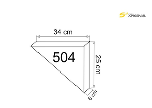 Taška do rámu Sport Arsenal Art. 504 stredný