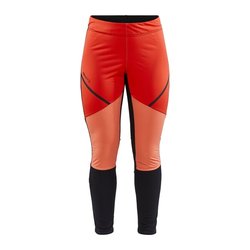 Nohavice CRAFT GLIDE WIND TIGHTS W - L, oranžová